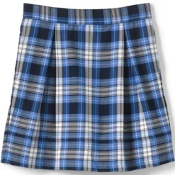 Lands' End Women's Plaid Pleated Skort Top Of Knee -Lands' End Store GUEST 4f0f558b c7b2 4a40 96ec 84453311f07b