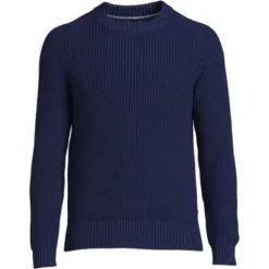 Lands' End Men's Drifter Cotton Crewneck Sweater -Lands' End Store GUEST 4f7f4013 33e6 4b87 8abd 35d1fdf9af12