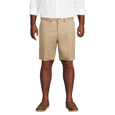 Lands' End Men's Big And Tall Comfort Waist 9" No Iron Chino Shorts 6 Lands' End Men's Big And Tall Comfort Waist 9" No Iron Chino Shorts - Image 6