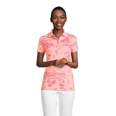 Lands' End Women's Supima Cotton Short Sleeve Polo Shirt 16 Lands' End Women's Supima Cotton Short Sleeve Polo Shirt - Image 16