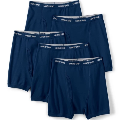 Lands' End Men's Knit Boxer 5 Pack 3 Lands' End Men's Knit Boxer 5 Pack - Image 3