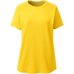 Lands' End School Uniform Women's Short Sleeve Active Gym T-shirt -Lands' End Store GUEST 52e4b062 b629 487d a4f0 d880f71f60c9