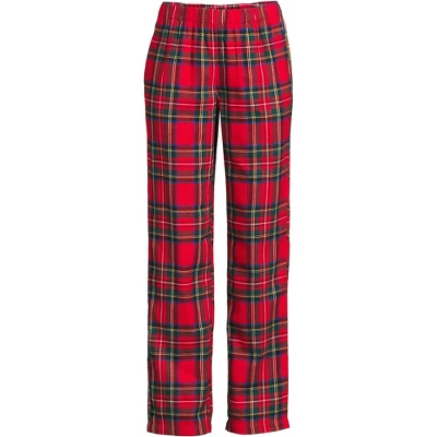 Lands' End Women's Print Flannel Pajama Pants 4 Lands' End Women's Print Flannel Pajama Pants - Image 4