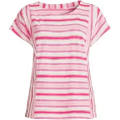 Lands' End Women's Short Sleeve Slub Wedge T-Shirt -Lands' End Store GUEST 549b4fe5 7653 4099 a21d 58dbbdb9e2e2