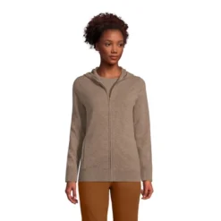 Lands' End Women's Cashmere Front Zip Hoodie Sweater -Lands' End Store GUEST 56df3818 974e 427e a7b8 5caa00917bc7