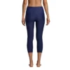 Lands' End Women's Chlorine Resistant High Waisted Modest Swim Leggings With UPF 50 Sun Protection