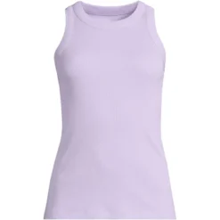 Lands' End Women's 2x2 Rib Crew Neck Tank Top -Lands' End Store GUEST 595729ac 8a90 4d74 8676 a90cfdf5e537