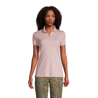 Lands' End Women's Supima Cotton Short Sleeve Polo Shirt 7 Lands' End Women's Supima Cotton Short Sleeve Polo Shirt - Image 7