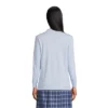 Lands' End School Uniform Women's Tall Long Sleeve Interlock Polo Shirt