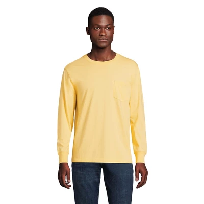 Lands' End Men's Super-T Long Sleeve T-Shirt With Pocket 12 Lands' End Men's Super-T Long Sleeve T-Shirt With Pocket - Image 12