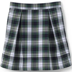 Lands' End Women's Plaid Pleated Skort Top Of Knee -Lands' End Store GUEST 59a62d13 8834 46b6 b8e7 dfafba4f188f