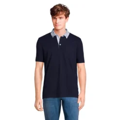 Lands' End Lands' End Men's Super-T Short Sleeve Polo Shirt -Lands' End Store GUEST 5ab81538 b170 429a ba66 96ba74a2b1be