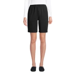 Lands' End Women's Sport Knit High Rise Elastic Waist Pull On Shorts -Lands' End Store GUEST 5bb43d78 f356 4f7f b2cb 15e540234899