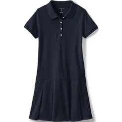 Lands' End School Uniform Girls Short Sleeve Mesh Polo Dress -Lands' End Store GUEST 5c7c29f3 73cf 4223 9e12 0797e94a1096