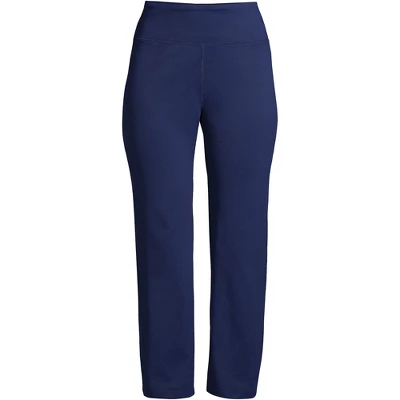 Lands' End Lands' End Women's Tall Active Crop Yoga Pants 4 Lands' End Lands' End Women's Tall Active Crop Yoga Pants - Image 4