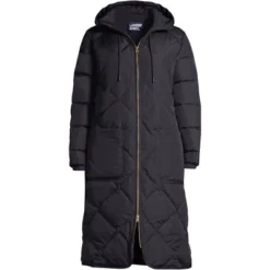 Lands' End Women's Insulated Quilted Primaloft ThermoPlume Maxi Winter Coat -Lands' End Store GUEST 5d09df02 2bef 4f6f 9c89 a73b62c99889