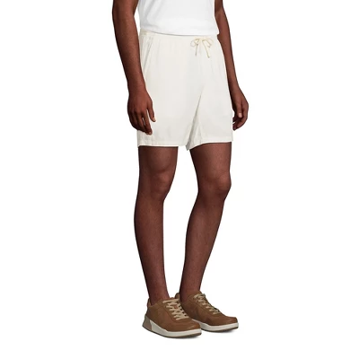 Lands' End Men's Linen Cotton Deck Shorts 2 Lands' End Men's Linen Cotton Deck Shorts - Image 2