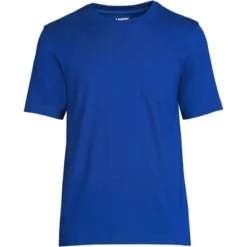 Lands' End Men's Super-T Short Sleeve T-Shirt With Pocket -Lands' End Store GUEST 5dc3b6d7 e779 461b 8658 4578f6697a47