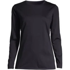 Lands' End Women's Tall Relaxed Supima Cotton Long Sleeve Crewneck T-Shirt 26 Lands' End Women's Tall Relaxed Supima Cotton Long Sleeve Crewneck T-Shirt -Lands' End Store GUEST 5e1a3755 d343 4da3 865e 08d1b0e3994e 1