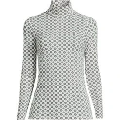 Lands' End Women's Lightweight Fitted Long Sleeve Turtleneck -Lands' End Store GUEST 5ea0925b 6d84 4982 959e 3f483e3a68c1