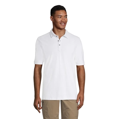 Lands' End Men's CoolMax Mesh Short Sleeve Polo Shirt 3 Lands' End Men's CoolMax Mesh Short Sleeve Polo Shirt - Image 3