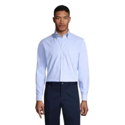 Lands' End School Uniform Men's Long Sleeve Oxford Dress Shirt -Lands' End Store GUEST 5f89cf6f 2b8f 4d73 bb72 c15a4bd3ecaf