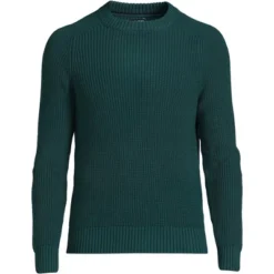 Lands' End Men's Drifter Cotton Crewneck Sweater -Lands' End Store GUEST 5ff0205f 6672 4e71 8113 4937952d945c