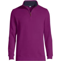 Lands' End Men's Bedford Rib Quarter Zip Sweater -Lands' End Store GUEST 606c326f fcc0 4ff2 8c51 4d827b2b92d7