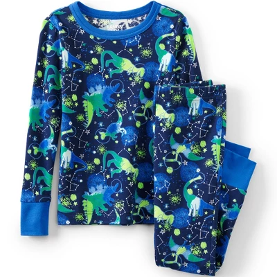 Lands' End Kids Pattern Snug Fit Pajama Set 4 Lands' End Kids Pattern Snug Fit Pajama Set - Image 4