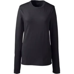 Lands' End School Uniform Women's Long Sleeve Essential T-shirt -Lands' End Store GUEST 6345a857 14ff 46f0 be20 d72d55859cbe