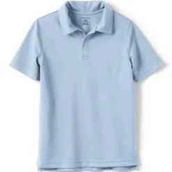 Lands' End Boys Short Sleeve Poly Pique Polo Shirt -Lands' End Store GUEST 644bbb8e aa2d 4aa5 91d4 38f791dbb9d5