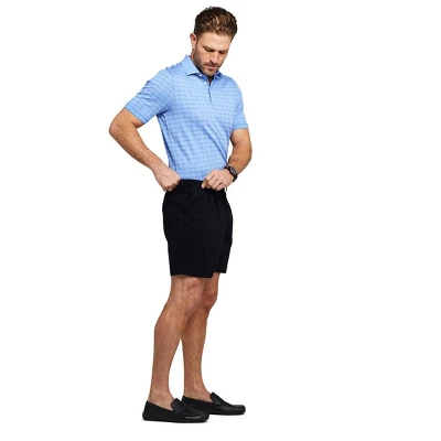 Lands' End Men's Comfort Waist Pleated 6" No Iron Chino Shorts 2 Lands' End Men's Comfort Waist Pleated 6" No Iron Chino Shorts - Image 2