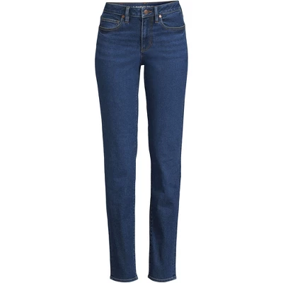 Lands' End Lands' End Women's Tall Recover Mid Rise Boyfriend Blue Jeans 5 Lands' End Lands' End Women's Tall Recover Mid Rise Boyfriend Blue Jeans - Image 5