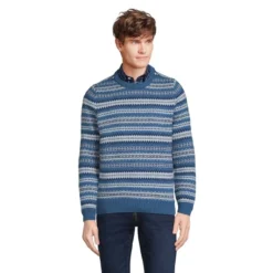 Lands' End Men's Lighthouse Fairisle Crew Sweater 11 Lands' End Men's Lighthouse Fairisle Crew Sweater -Lands' End Store GUEST 650ef167 bb2e 4fab bb8c 6bf9c42e0cf5