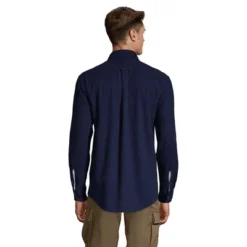 Lands' End Men's Traditional Fit Flagship Flannel Shirt