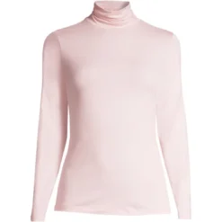 Lands' End Women's Lightweight Fitted Long Sleeve Turtleneck -Lands' End Store GUEST 669281bd c69f 4b8e be87 f5b6b2dd4e05
