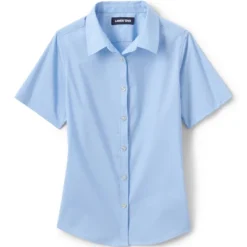 Lands' End School Uniform Girls No Gape Short Sleeve Stretch Shirt -Lands' End Store GUEST 678c6f0a 9666 4f7e bab6 e435012ebbb6