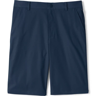 Lands' End Lands' End School Uniform Men's Active Chino Shorts 3 Lands' End Lands' End School Uniform Men's Active Chino Shorts - Image 3