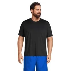Lands' End Men's Short Sleeve Swim Tee Rash Guard -Lands' End Store GUEST 697c0ca4 1ee5 4842 96ae 26263bfcc499