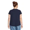 Lands' End Women's U-neck Jersey T-shirt