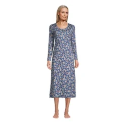 Lands' End Women's Supima Cotton Long Sleeve Midcalf Nightgown 15 Lands' End Women's Supima Cotton Long Sleeve Midcalf Nightgown -Lands' End Store GUEST 6b847bfc 7657 4416 885f 2b3c0650a264