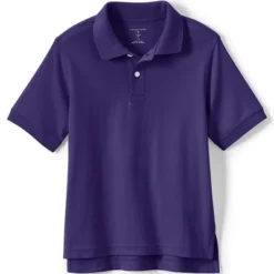 Lands' End School Uniform Kids Short Sleeve Interlock Polo Shirt -Lands' End Store GUEST 6c37363a f2fb 4f16 960c 815b0dfddec9