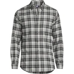 Lands' End Men's Traditional Fit Flagship Flannel Shirt -Lands' End Store GUEST 6cf2d15d c34b 48f5 8c62 e0285e7574cd