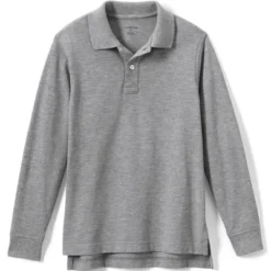 Lands' End School Uniform Kids Long Sleeve Mesh Polo Shirt -Lands' End Store GUEST 6d0d3ddf 8579 4153 b353 2f3cf621e3d9