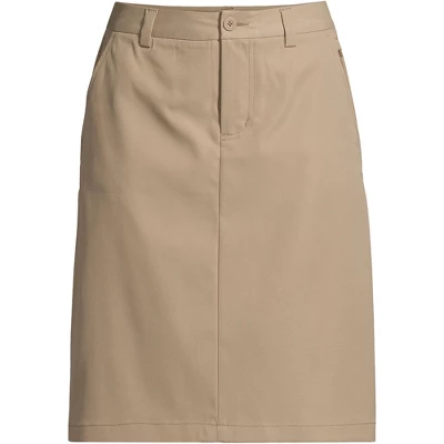 Lands' End Lands' End School Uniform Women's Active Chino Skort Top Of The Knee 3 Lands' End Lands' End School Uniform Women's Active Chino Skort Top Of The Knee - Image 3