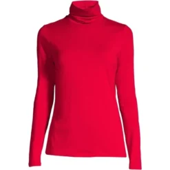 Lands' End Women's Lightweight Fitted Long Sleeve Turtleneck -Lands' End Store GUEST 6d832f4c 2662 4b47 9366 2087f6fc6a45