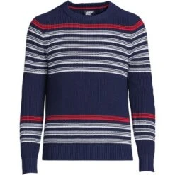 Lands' End Men's Drifter Cotton Crewneck Sweater -Lands' End Store GUEST 6d85a468 44d9 4e34 b754 76b05824f6ec