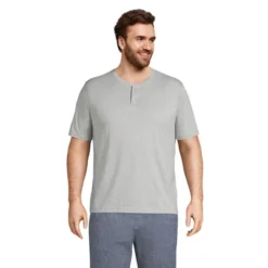 Lands' End Men's Short Sleeve Super-T Henley -Lands' End Store GUEST 6dca5d50 26f5 4910 aa4f 019451457039