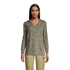 Lands' End Women's Slub Jersey Hooded Tunic 11 Lands' End Women's Slub Jersey Hooded Tunic -Lands' End Store GUEST 6ef4627e b4a3 451f a246 208e44465eab