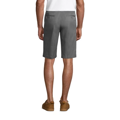 School Uniform Young Men's Plain Front Blend Chino Shorts 1 School Uniform Young Men's Plain Front Blend Chino Shorts